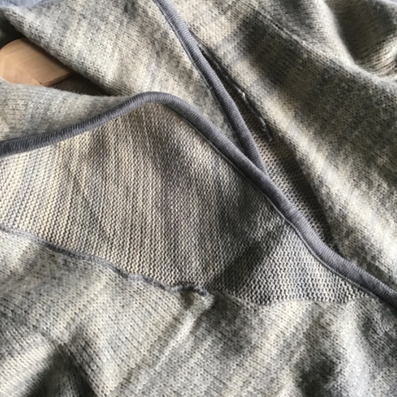 FREE PEOPLE WOOL BLEND LONG SEMI-ADJUSTED KNIT CARDIGAN, APPROX SIZE MED/LARGE - Picture 8 of 16